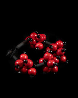 Red clusters bracelet-DSCF3387